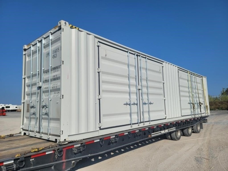 40' Shipping Container w/ Side Doors photo